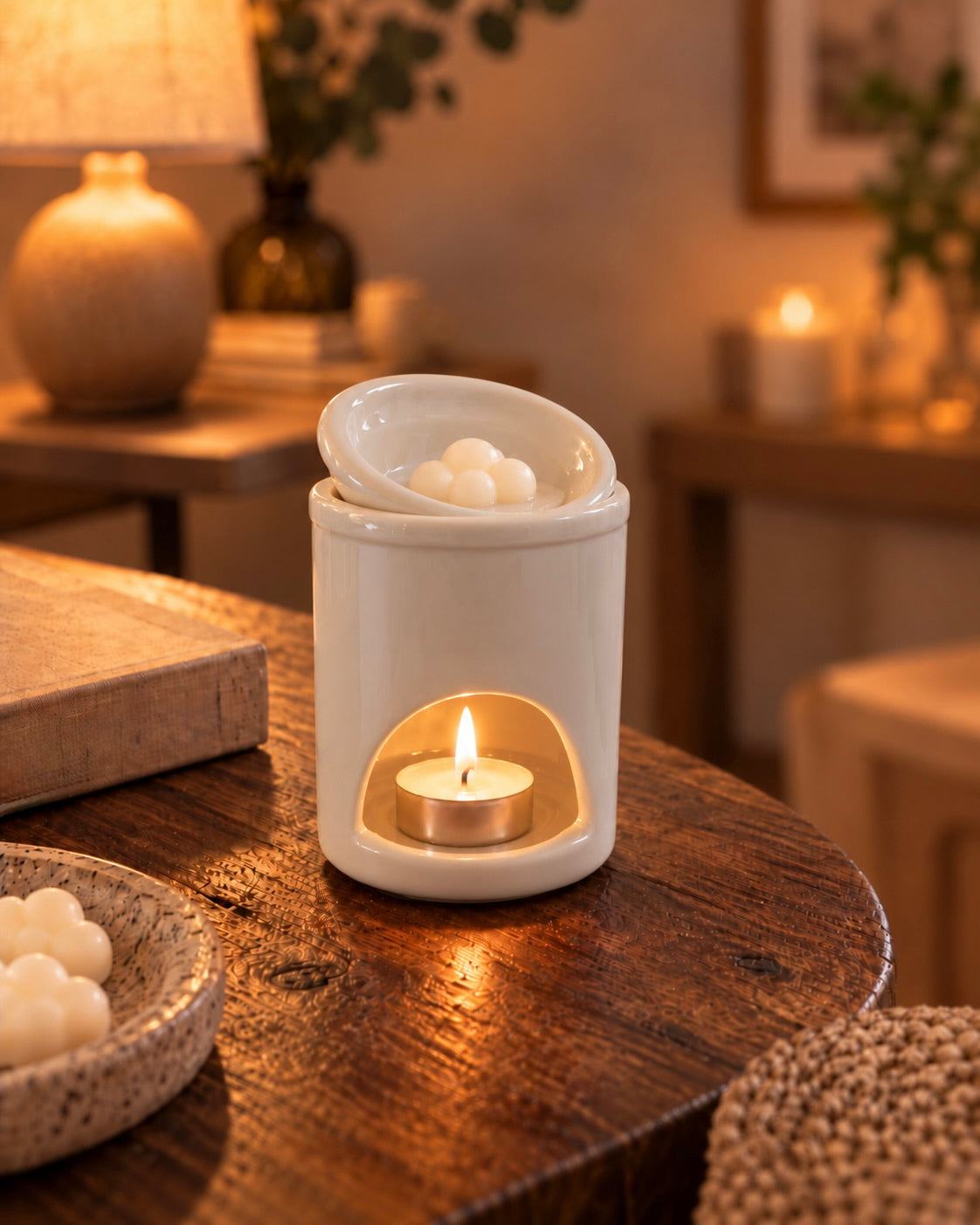 Ceramic-Wax-white-Set