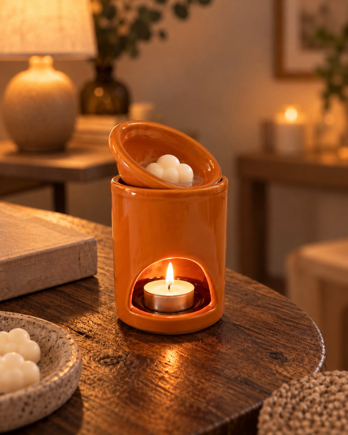 Ceramic Wax - Orange Set