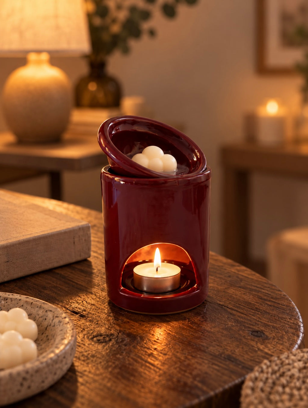 Wax Melter - Burgundy